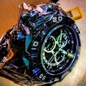 Invicta Reserve Ripsaw Watch Metallic Green and Black!